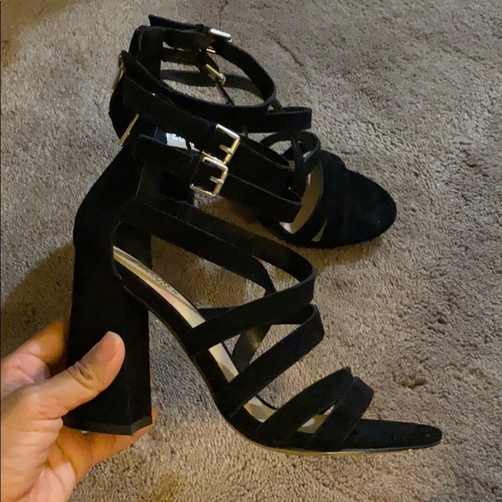 Black heels